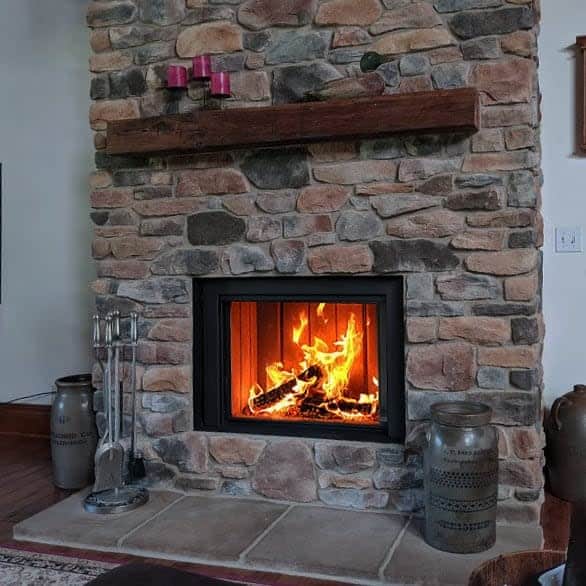 Rustic Fireplace Tile Ideas Coalway Fire