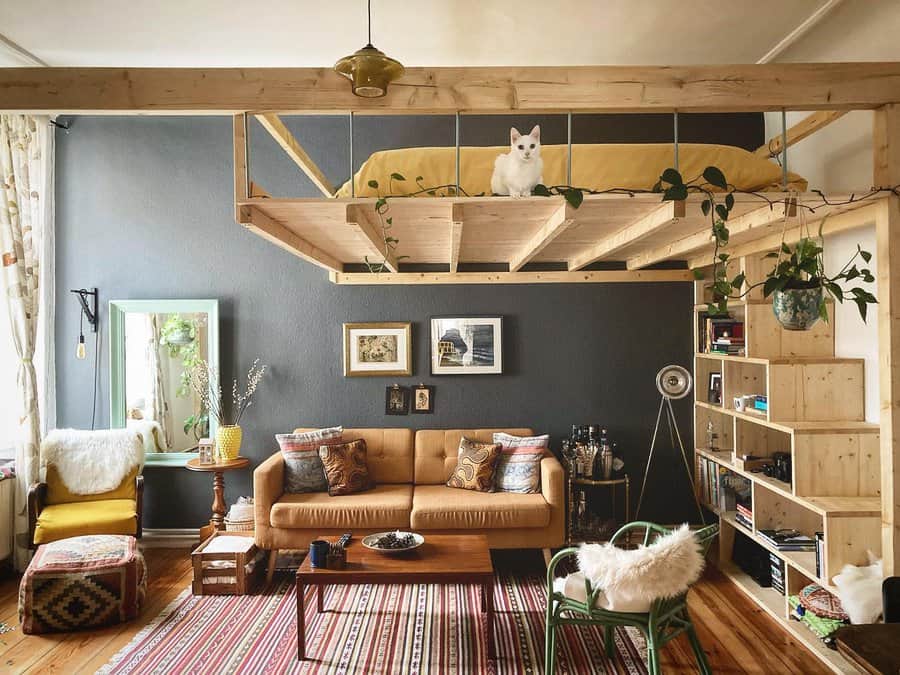 Rustic Loft Bed Ideas Alinacocemelova