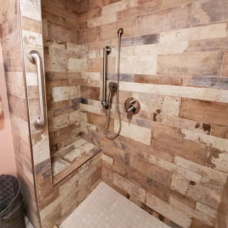 Rustic Walk In Shower Ideas Louisville Tile