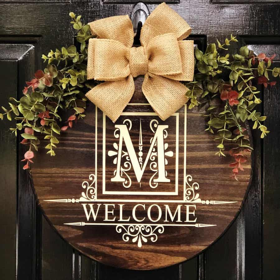 Rustic Welcome Sign Ideas Serranos Craft Work