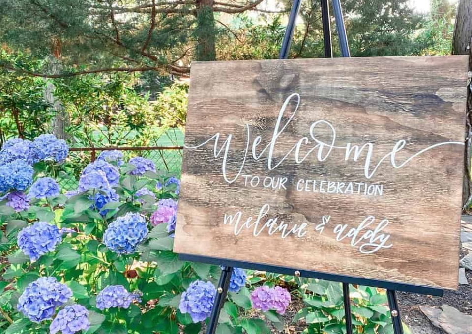 Rustic Welcome Sign Ideas Lovegrace Calligraphy