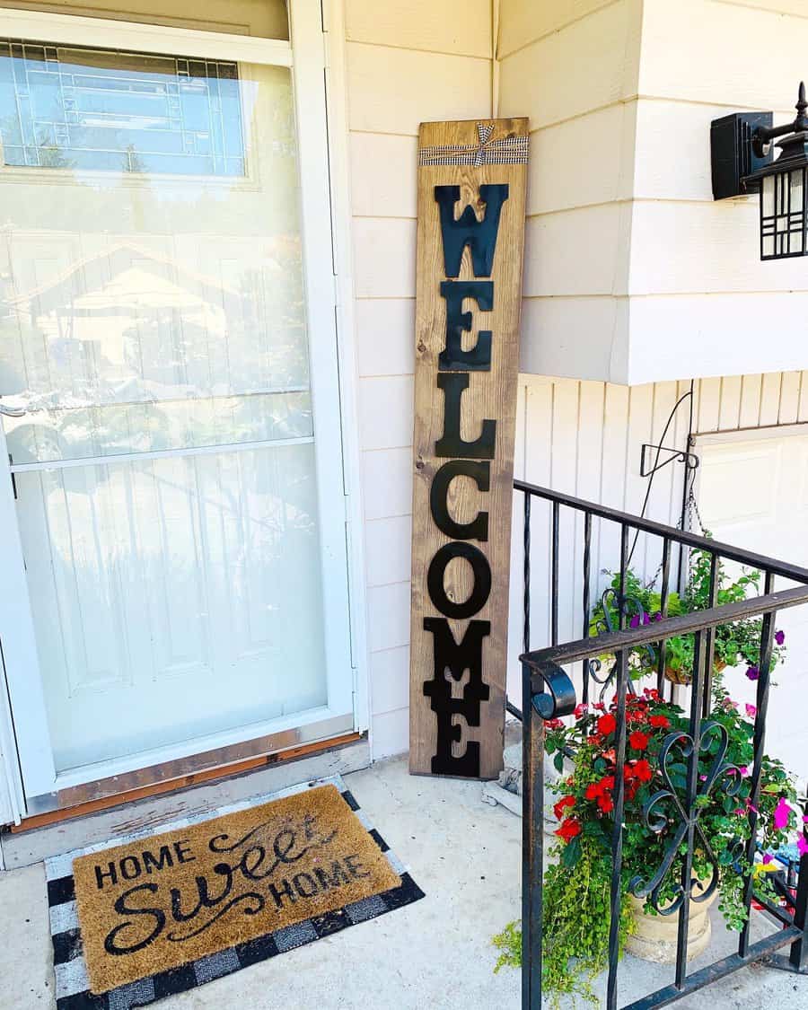 Rustic Welcome Sign Ideas Mymixof