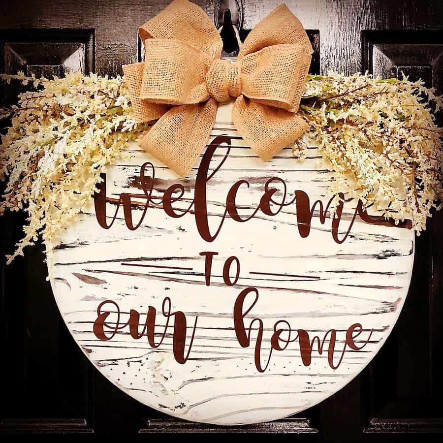 Rustic Welcome Sign Ideas Serranos Craft Work