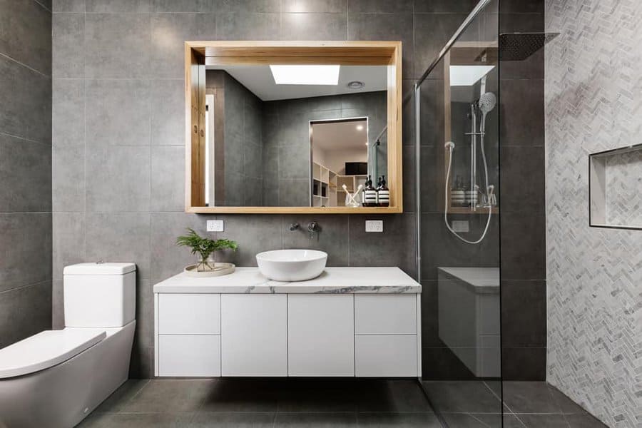 Scandinavian Gray Bathroom Ideas