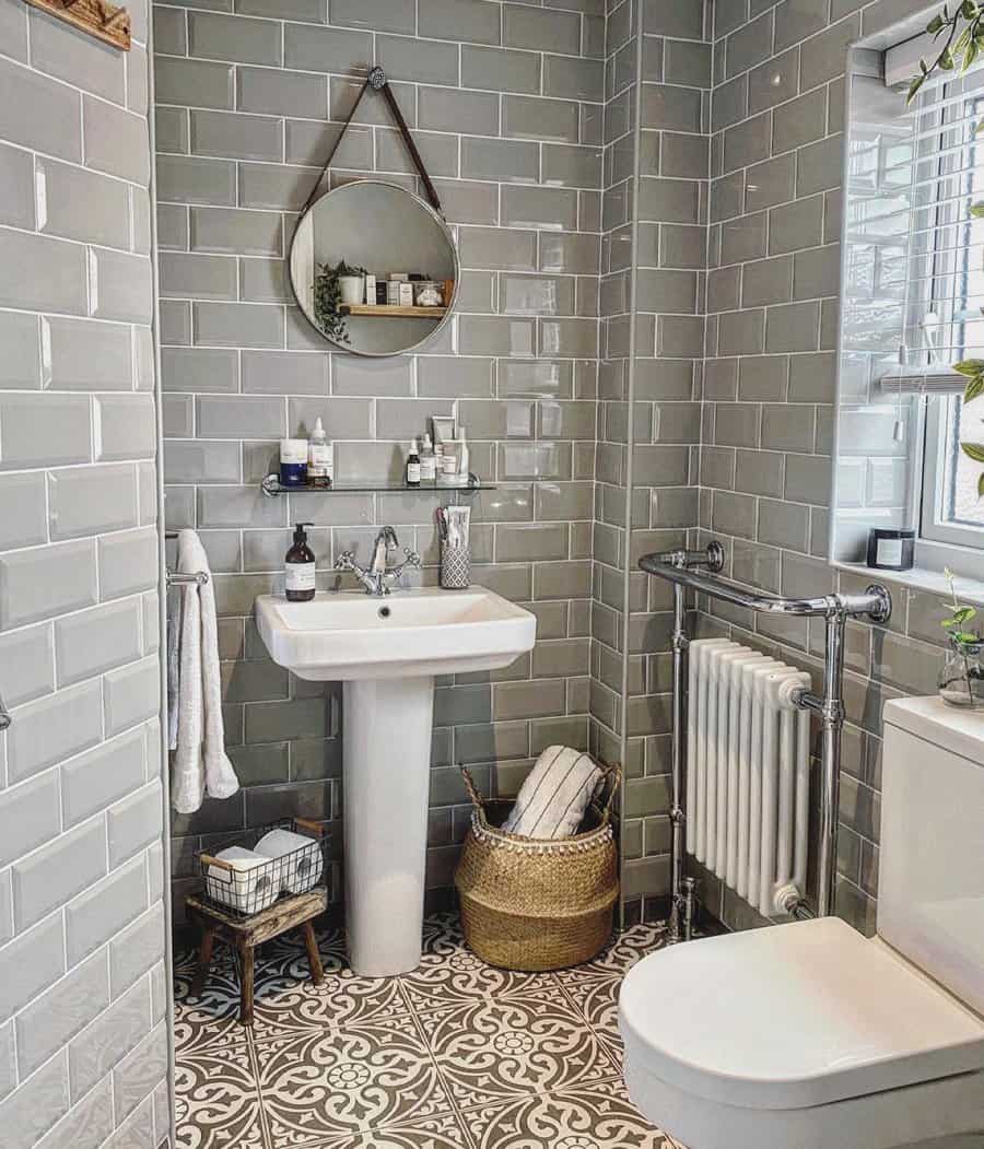 Scandinavian Gray Bathroom Ideas Ourpadonthemews