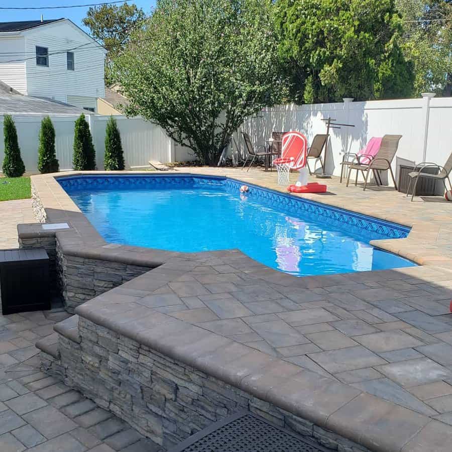 Semi In Ground Above Ground Pool Ideas Aquaredi Pools