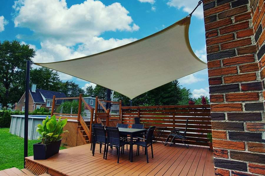 Shade Sail Inexpensive Patio Shade Ideas Idzensailshades