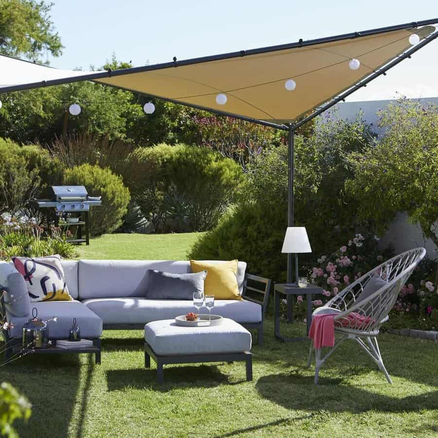 Shade Sail Inexpensive Patio Shade Ideas Lgoutletshop