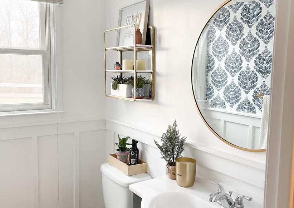 Shelf Half Bathroom Ideas Makeitwithkate