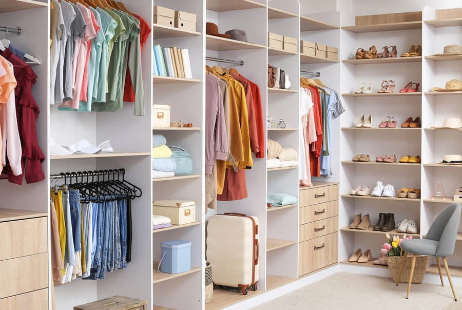 Shelves Bedroom Closet Ideas