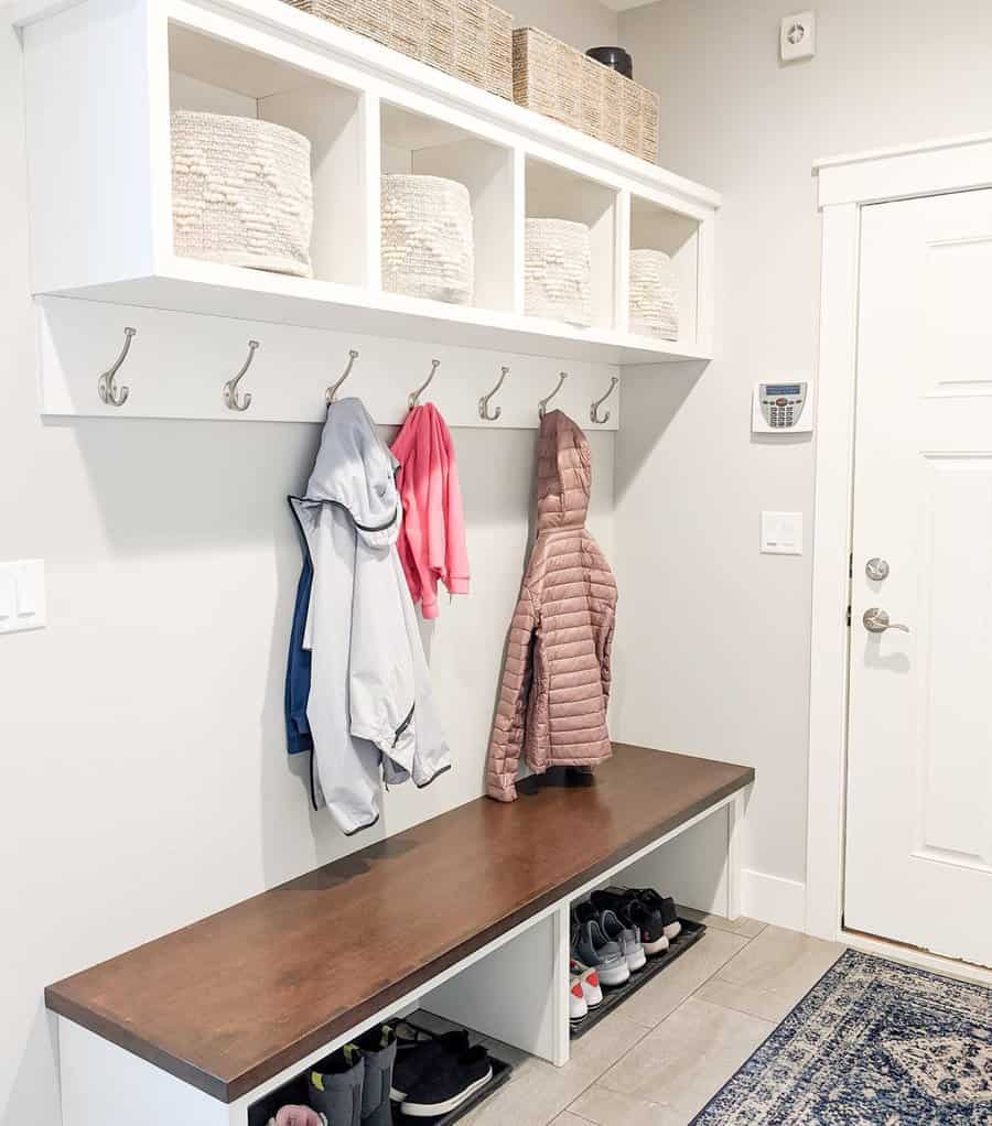 Shelves Mudroom Storage Ideas Liliesandlife