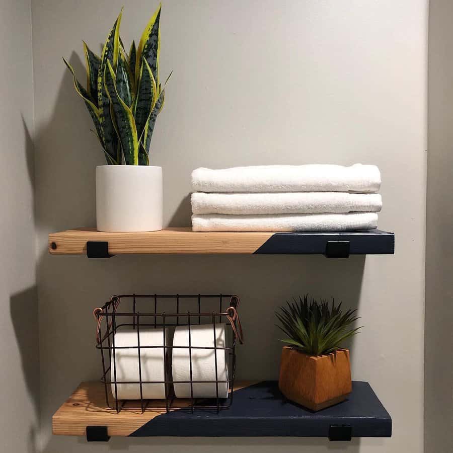 Shelves Small Bathroom Storage Ideas Maybeprobablyabsolutely