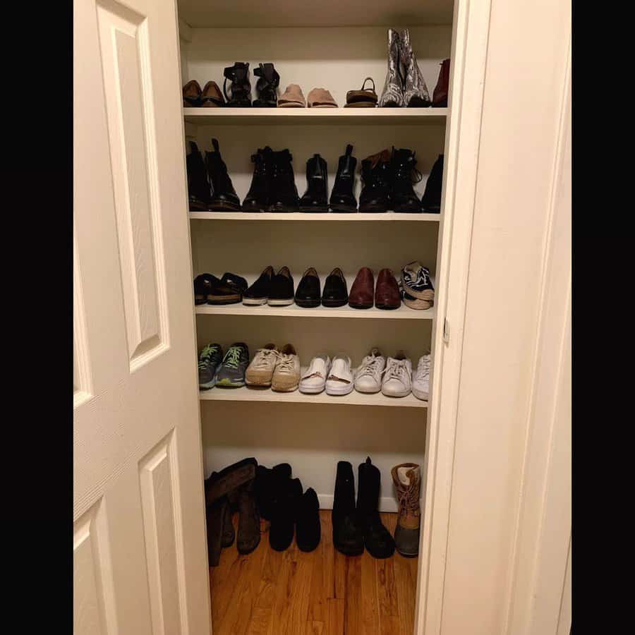 Shoe Small Closet Ideas Thehomeorganizingcompany