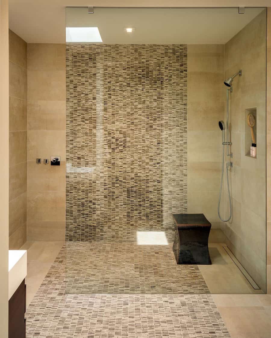 Shower Beige Bathroom Ideas Rina Okawa