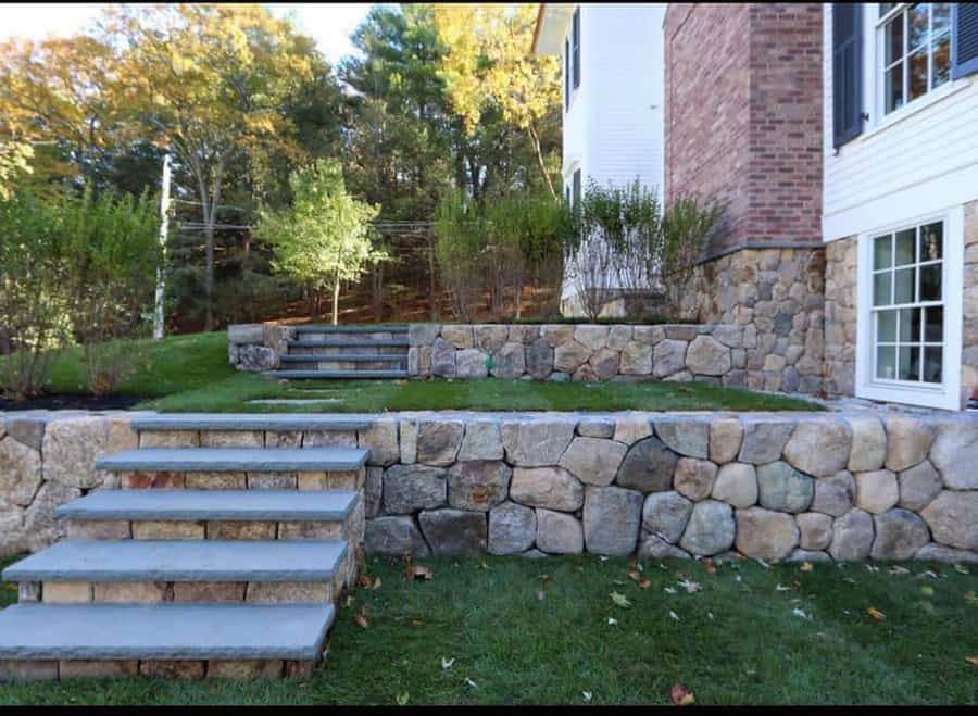 Slope Garden Hardscaping Ideas Aronebrothers