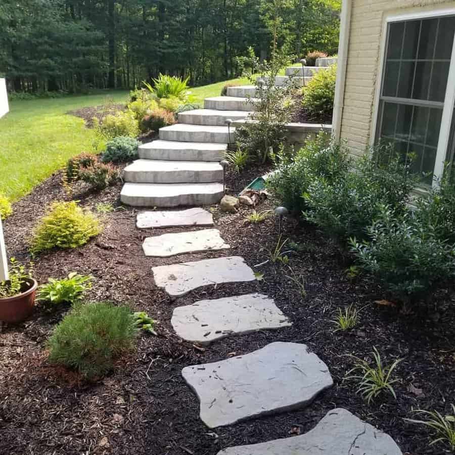 Slope Garden Hardscaping Ideas Timelessconstruction