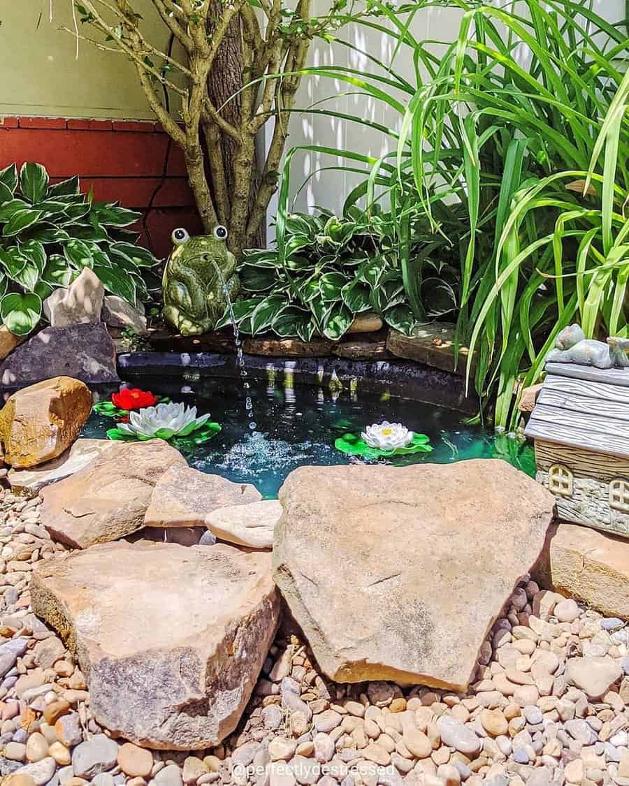 Small Backyard Pond Ideas Kristingambaccini