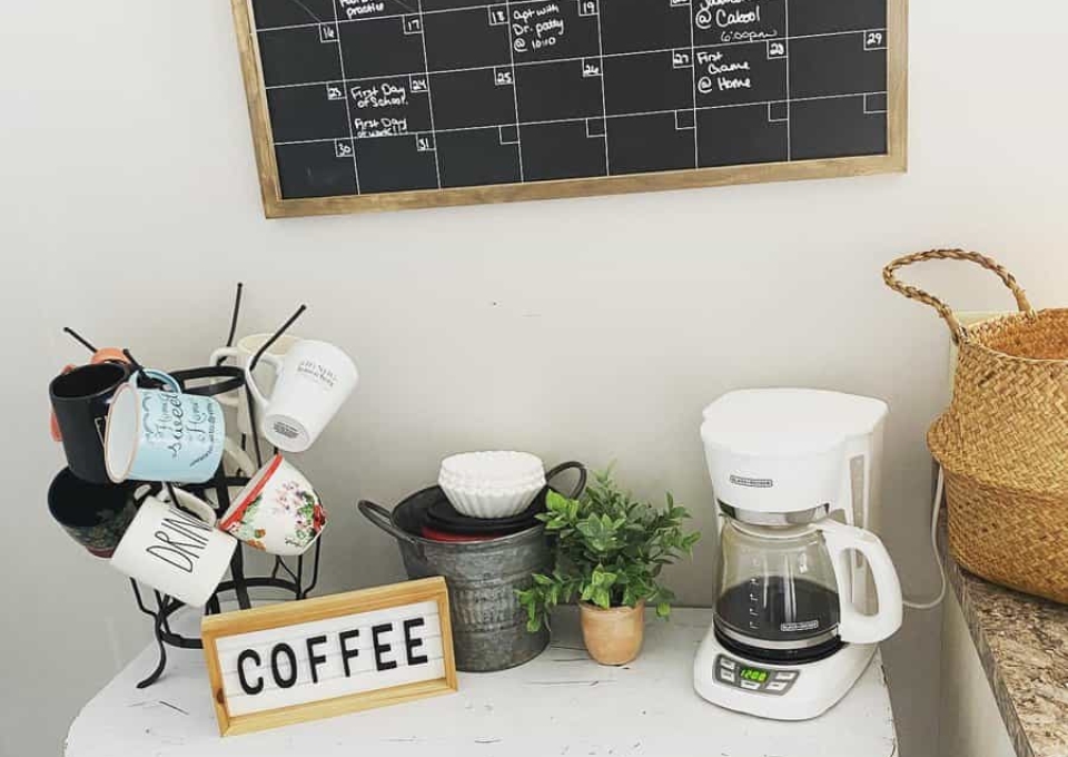 Small Coffee Bar Ideas Darra Farmhousebeauty