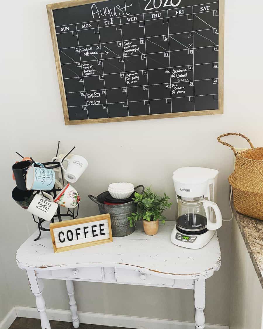 Small Coffee Bar Ideas Darra Farmhousebeauty