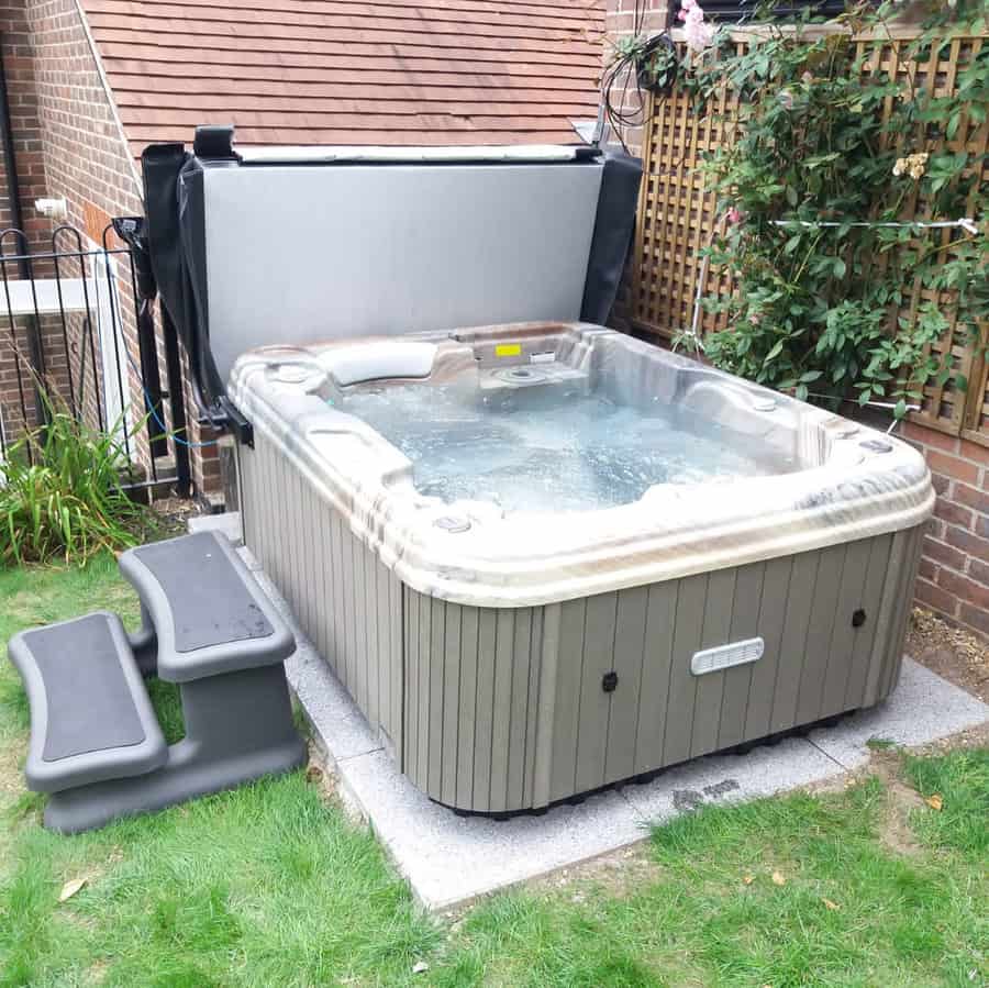 Small Hot Tub Deck Ideas Miamispas