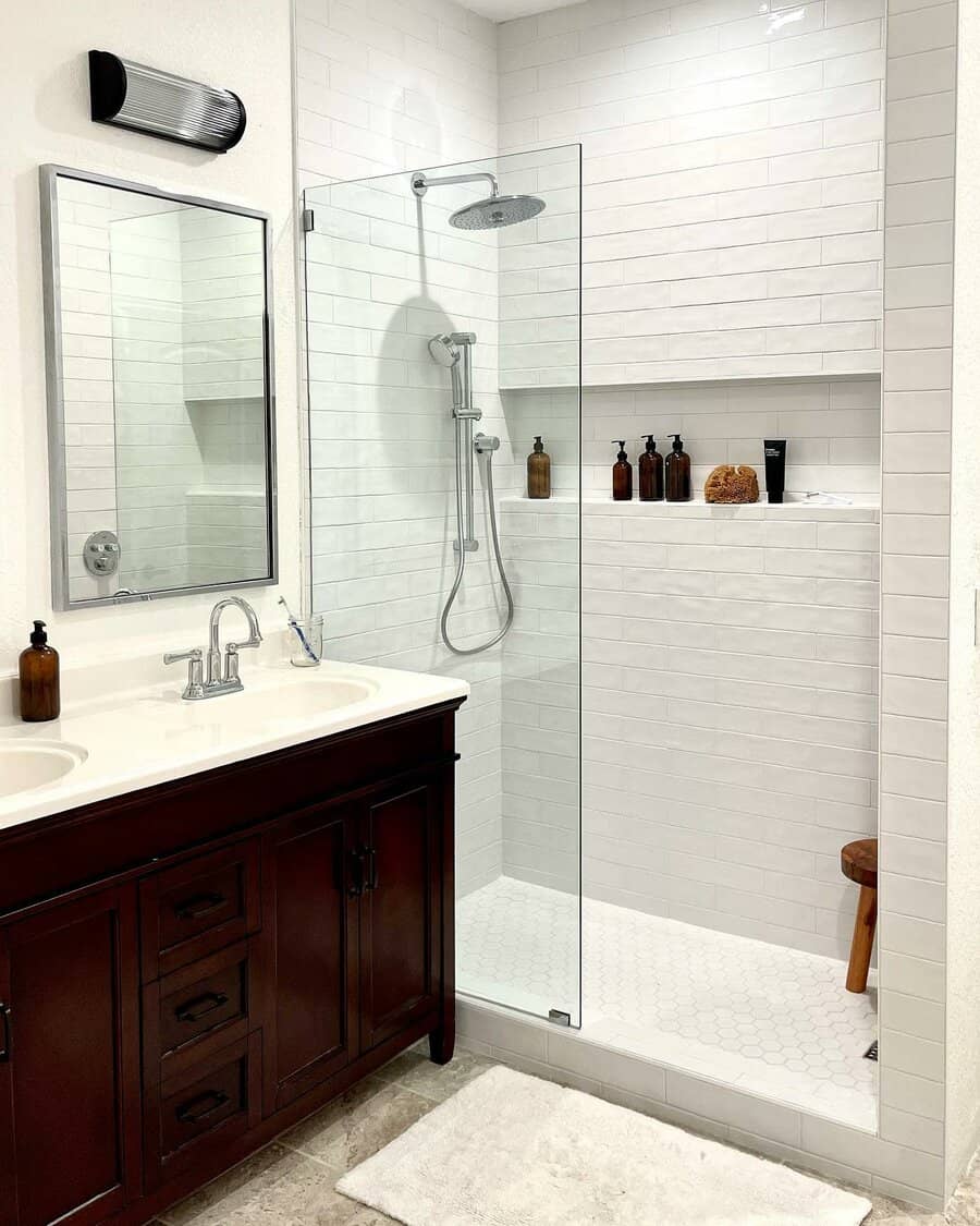 Small Walk In Shower Ideas Erinwestdesign