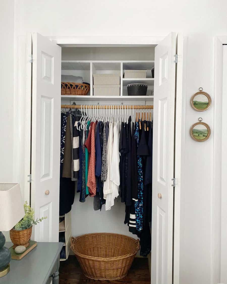 Space Saver Small Closet Organization Ideas Theredbrickranch