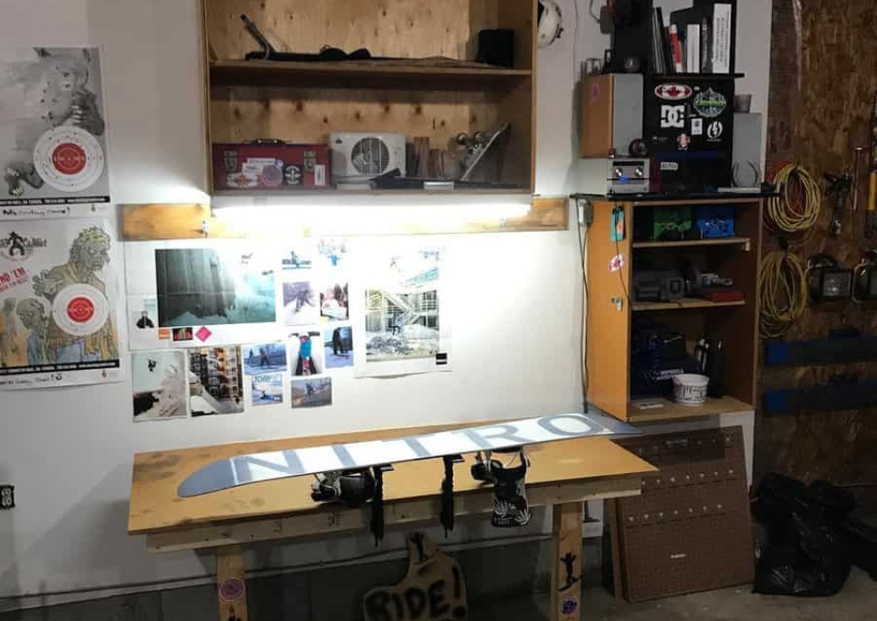 Space Saving Garage Workbench Ideas Courtney Hopalopus Hornpooper