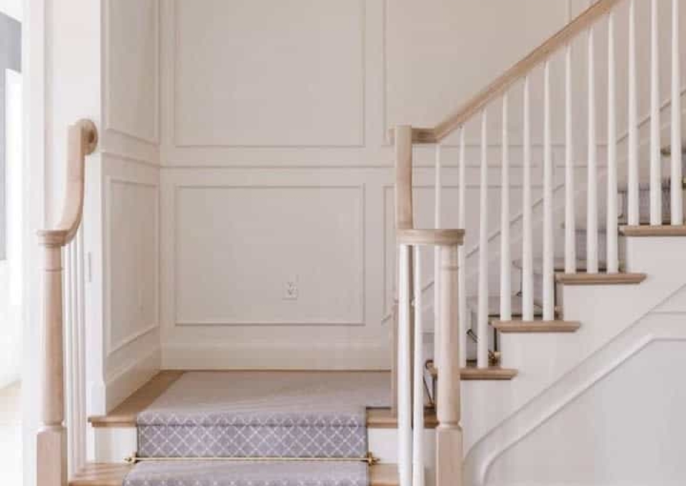 Stairs Wall Trim Ideas Buildingutah