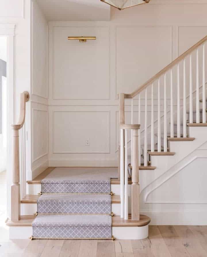 Stairs Wall Trim Ideas Buildingutah