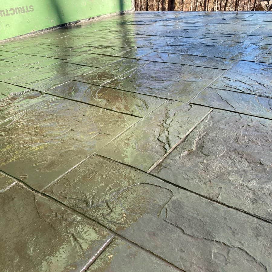 Stamped Concrete Brick Patio Ideas Xtreme Concrete Services