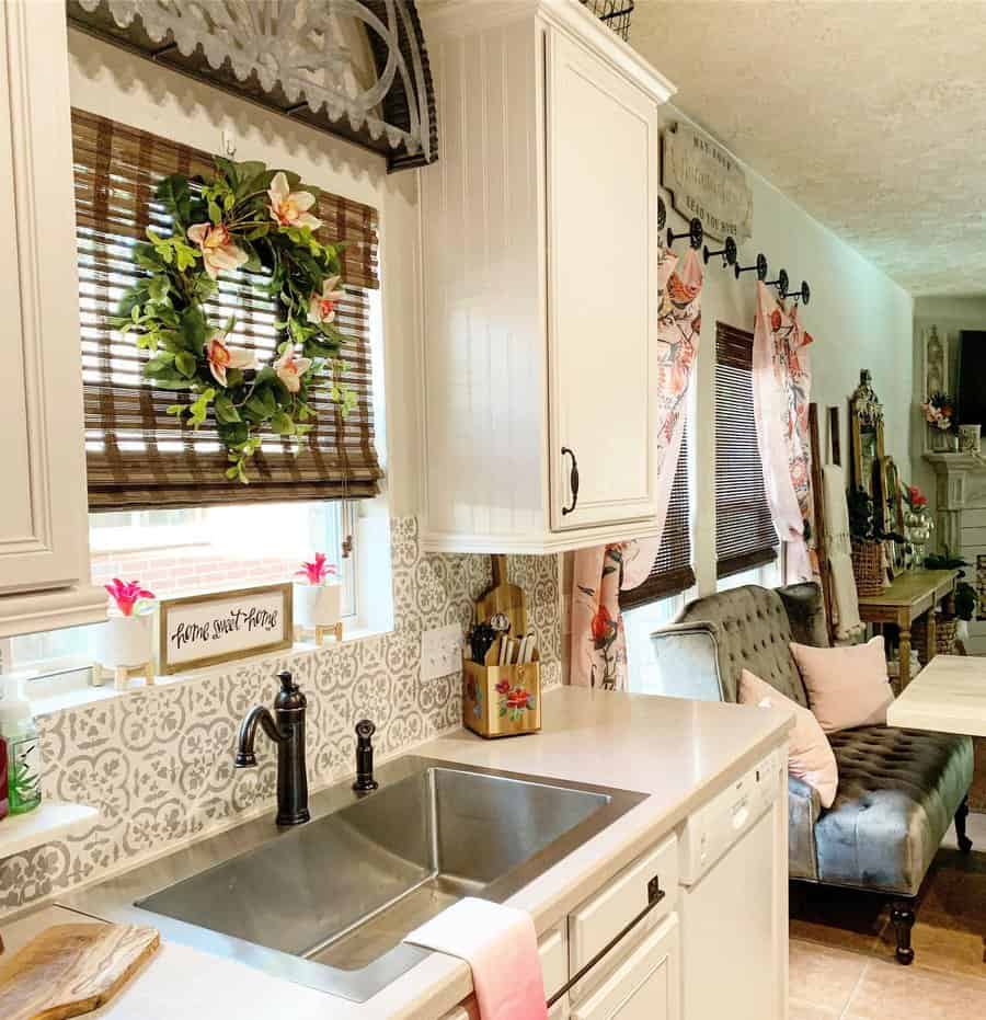 Stencil Kitchen Backsplash Ideas On A Budget Gable Services Llc