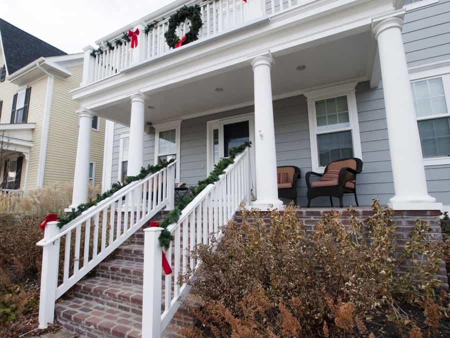 Step Front Porch Railing Ideas