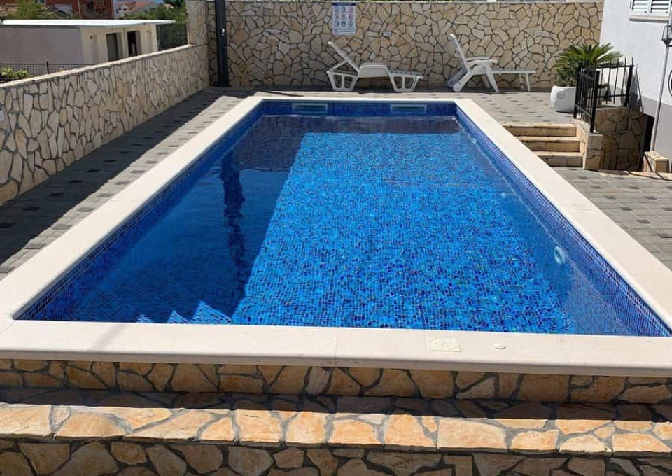 Stone Backyard Pool Ideas Bazeni Wellness Radic