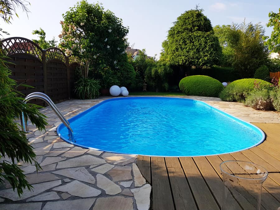 Stone Backyard Pool Ideas