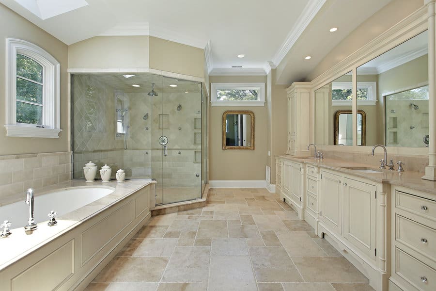 Stone Bathroom Flooring Ideas