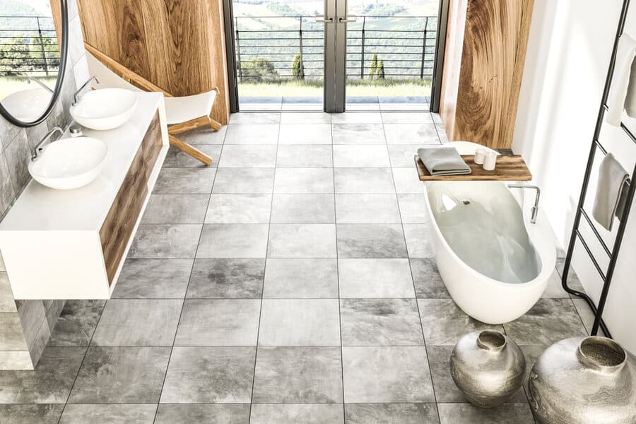 Stone Bathroom Flooring Ideas