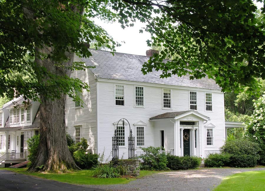 Stone Colonial Houses