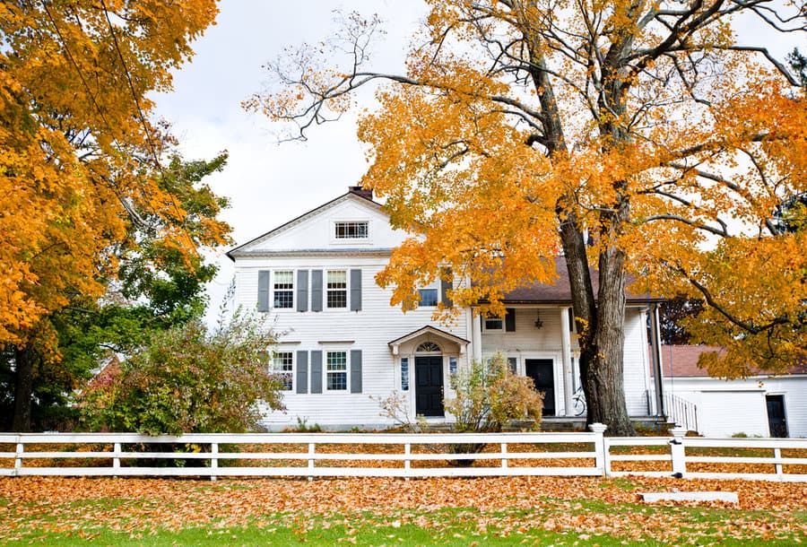 Stone Colonial Houses