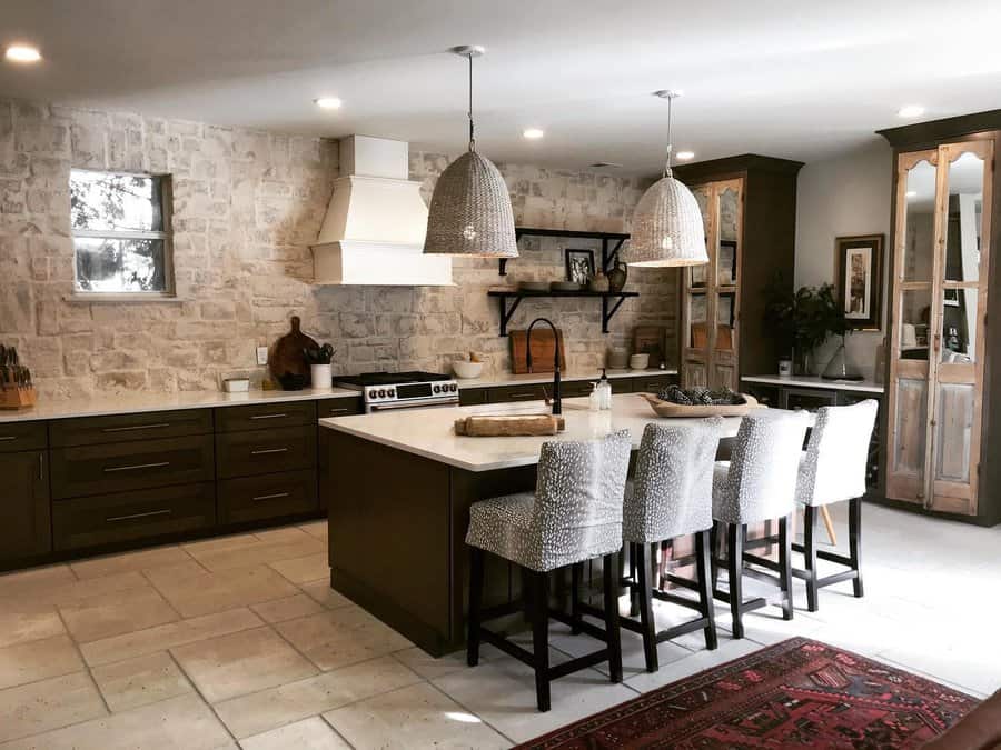 Stone Kitchen Backsplash Ideas Sablestonellc