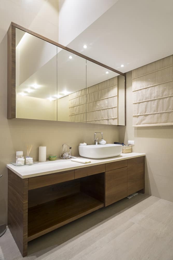 Storage Bathroom Mirror Ideas