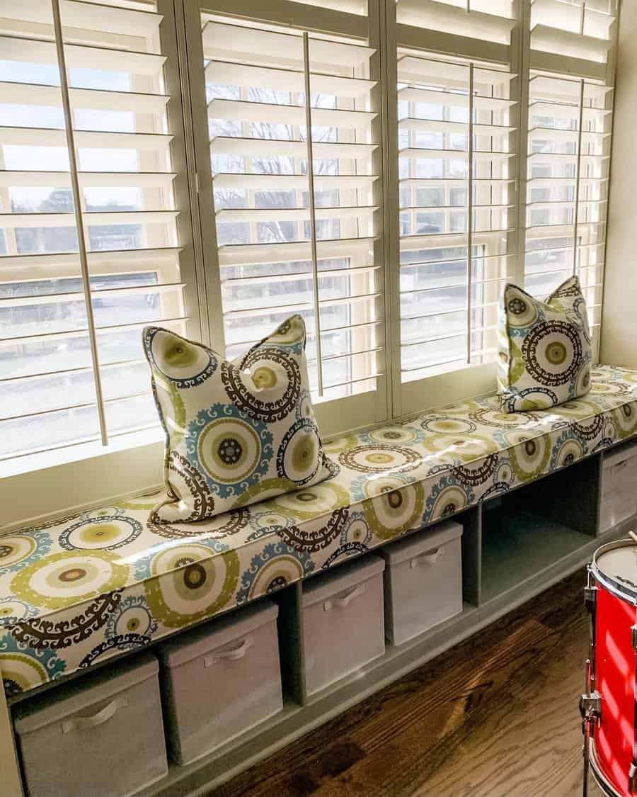 Storage Window Seat Ideas Suddenlysimpleorganizing