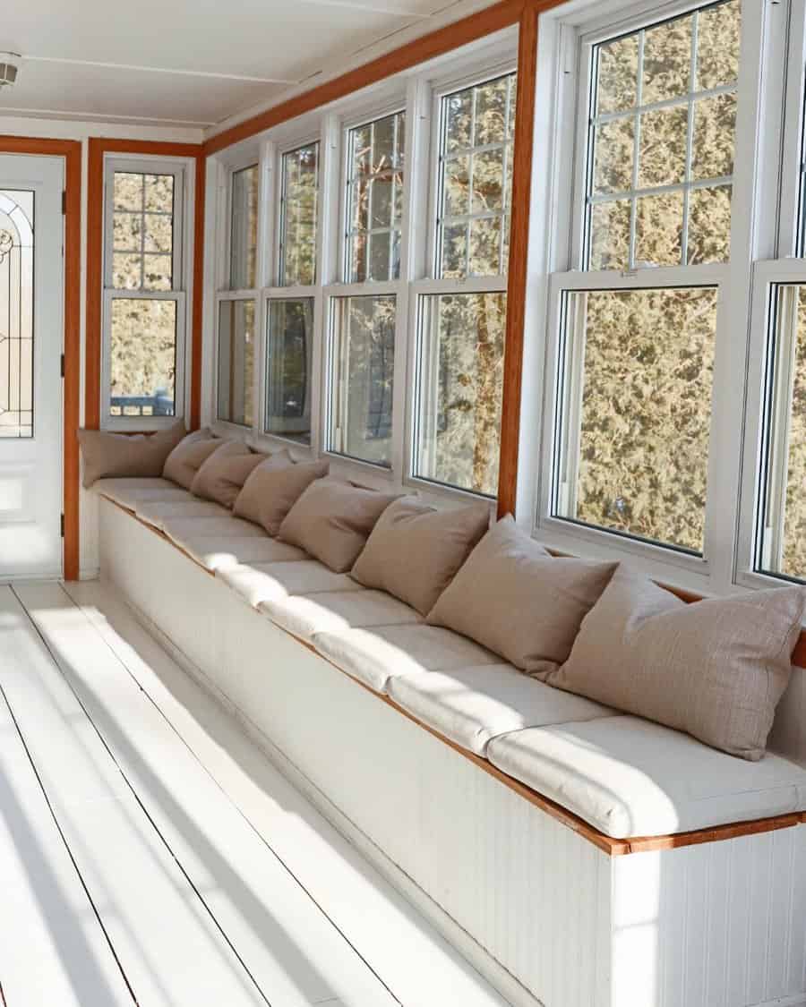 Sun Room Window Seat Ideas Flomarcotte