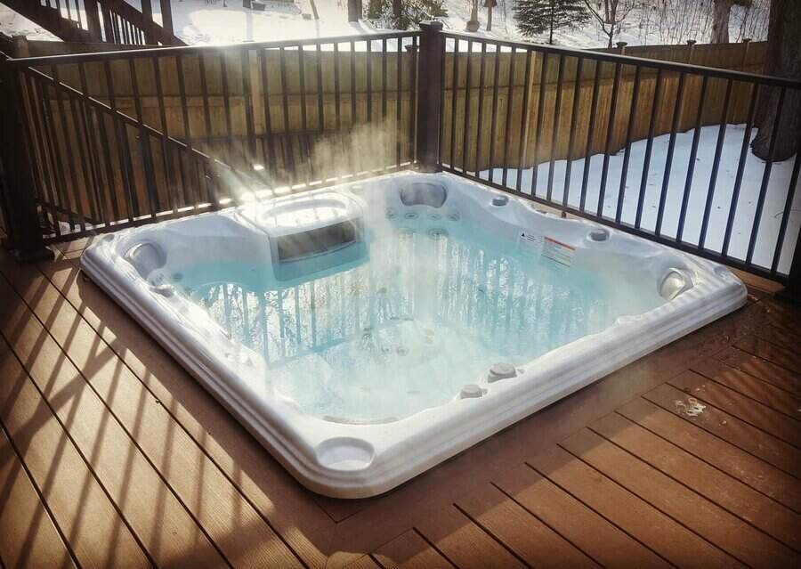 Sunken Hot Tub Deck Ideas Phidecks