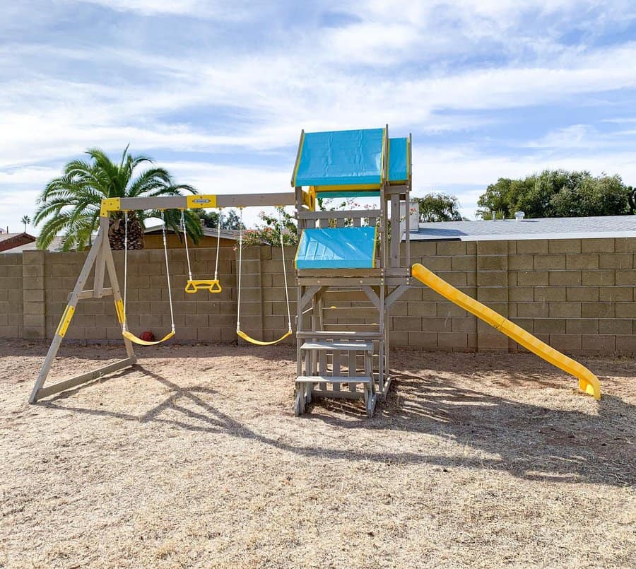 Swing Backyard Playground Ideas Itsbarbeebitch