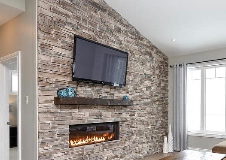 Tv Above Fireplace Mantel Ideas Braytonhomesandrenovations