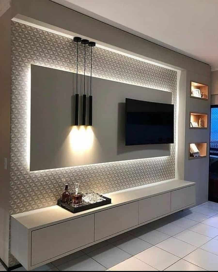 Tv Wall Accent Wall Ideas For Living Room Poshwillprojects