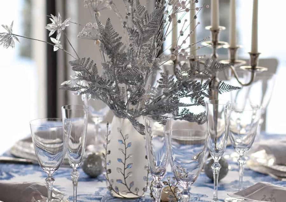 Table Christmas Decorating Ideas An Brys