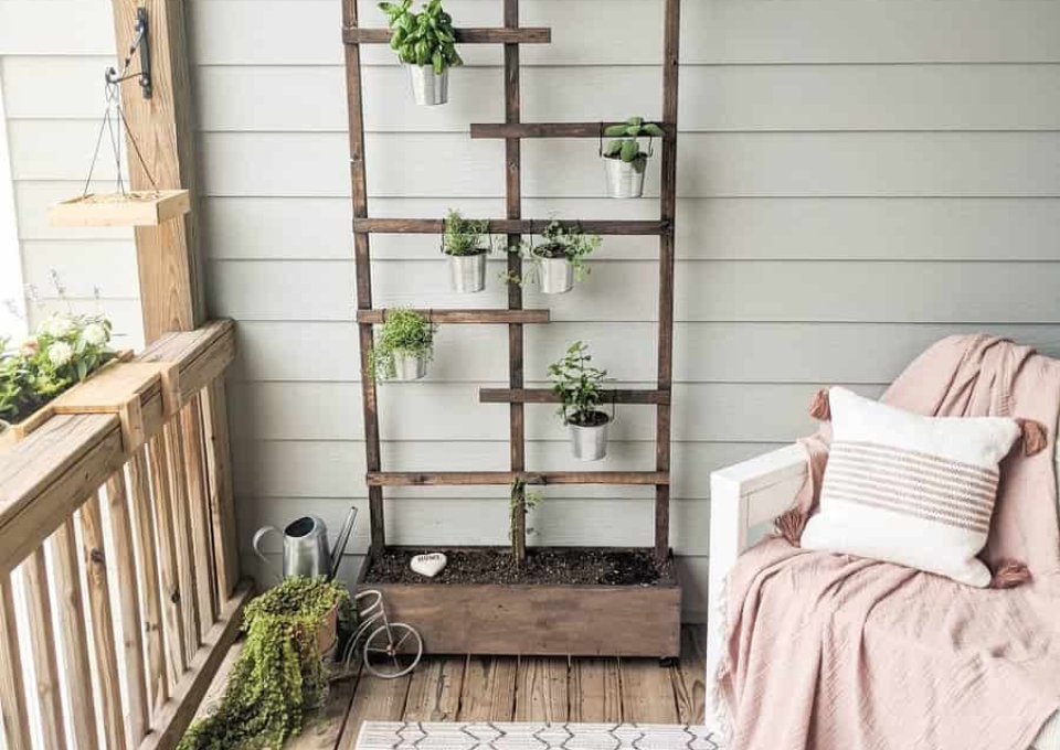 Trellis Planter Ideas Decor Doctor