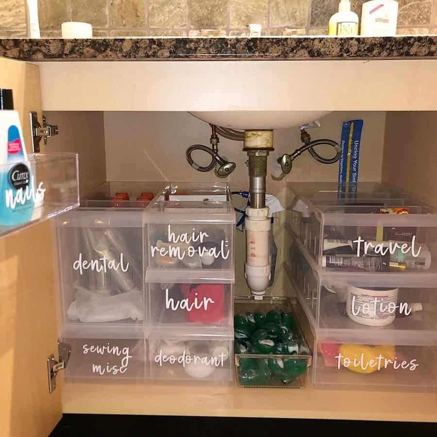 Under Sink Small Bathroom Storage Ideas Perfectlyplacedorg