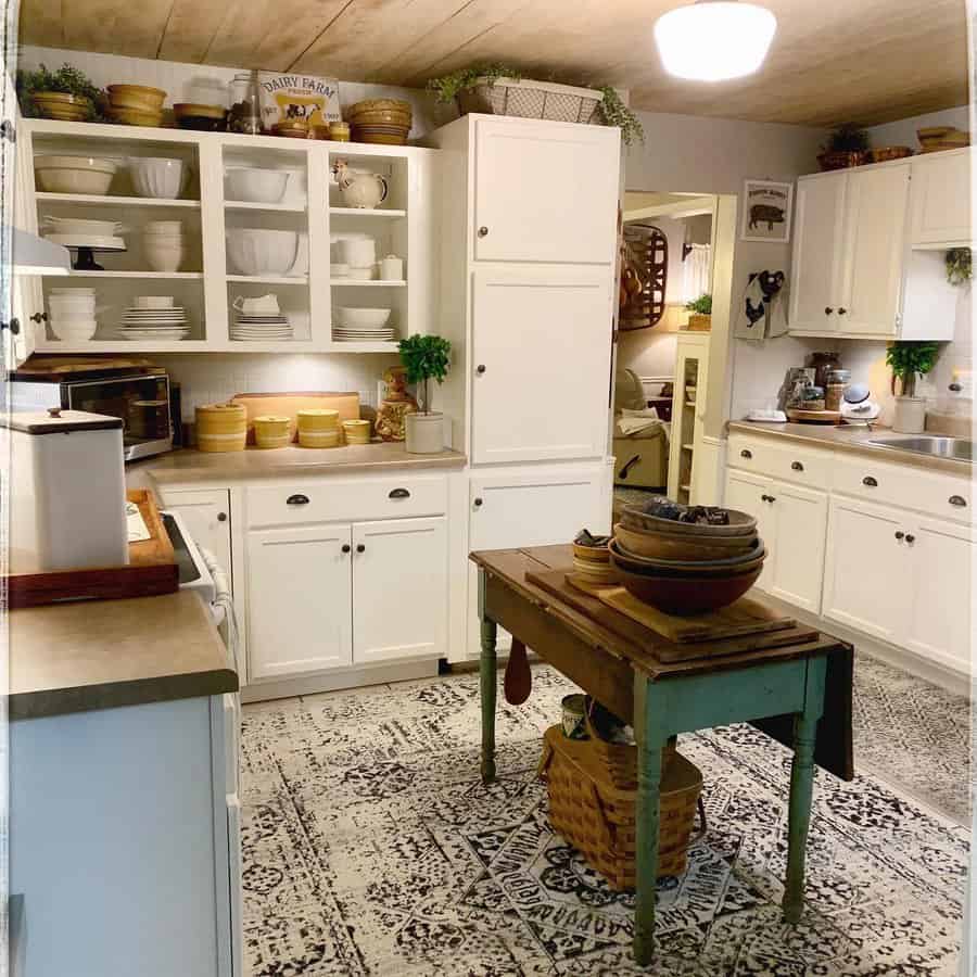 Vintage Farmhouse Kitchen Ideas Isaacsrustywagon